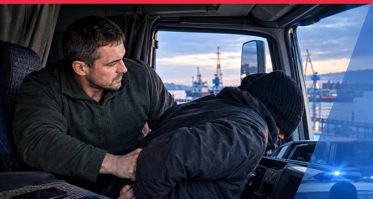 В Усть-Куте дальнобойщик проснулся от звонка и скрутил мужчину с его телефоном и картой